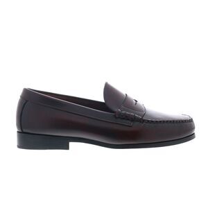 Hitchcock Mens Beef Roll Loafer Burgundy Shoes (NWT)